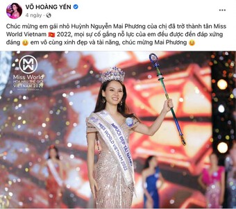 "Người thầy mát tay" gọi tên Võ Hoàng Yến: Mai Phương, Khánh Vân đều đăng quang Hoa hậu