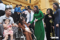 Phó chủ tịch nước trăn trở về các công trình cho người khuyết tật