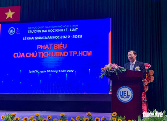 Ông Phan Văn Mãi: ''Sinh viên năm nhất mạnh dạn đóng góp, hiến kế cho TP.HCM''