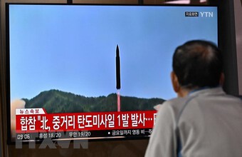 Lãnh đạo Nhật - Mỹ sẽ điện đàm về vụ phóng tên lửa của Triều Tiên