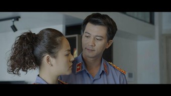 Hồng Diễm có nguyên tắc không hôn Việt Anh khi đóng phim