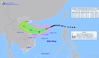 Vì sao bão số 6 rất mạnh lại suy yếu nhanh khi tiến gần miền Trung?