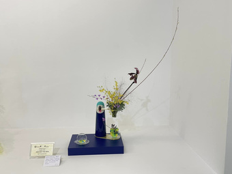 Ngắm những tác phẩm Ikebana Việt Nam lần đầu dự triển lãm tại Nhật Bản