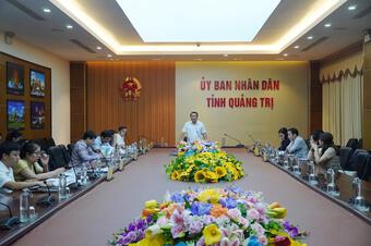 Quảng Trị họp bàn phương án quy hoạch Khu Đô thị sinh thái Nam Đông Hà