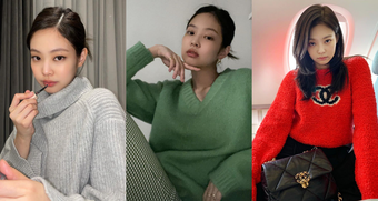 "Thánh tạo trend" Jennie có 5 kiểu áo len ruột, mix thế nào cũng siêu hay