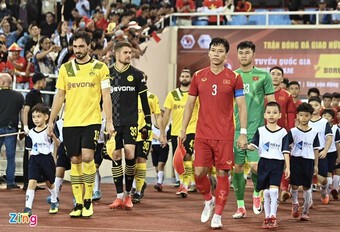 3 nhân tố chơi tốt của ĐT Việt Nam ở trận thắng Dortmund
