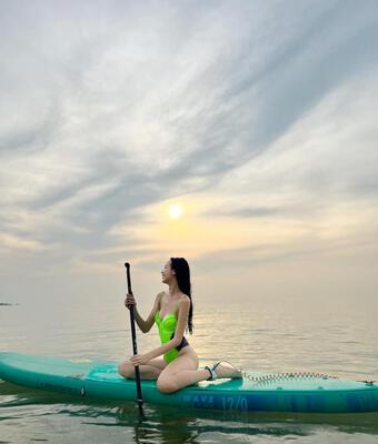 Hoa hậu Liên lục địa 2022 Bảo Ngọc tung loạt ảnh diện áo tắm ''cực cháy'' ở Phú Quốc