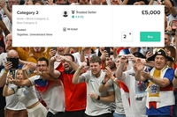 Vé trận Anh - Pháp được rao giá gấp 28 lần