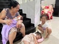 Mẹ vợ Lê Dương Bảo Lâm khó chịu khi con gái bị nói &#39;đẻ như vịt&#39;