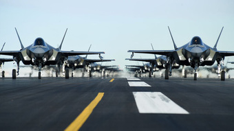 Chiến đấu cơ tàng hình F-35A của Mỹ tập trận với Hàn Quốc sau 5 năm