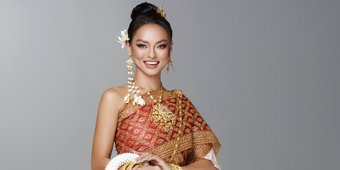 Mai Ngô diện trang phục truyền thống Thái Lan ngay sau khi trở thành Mentor