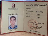 Ông Trần Thanh Cảnh vào Hội Nhà văn Việt Nam, rút khỏi Hội Nhà văn Hà Nội