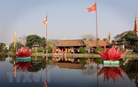 Thái Bình: Đông đảo du khách trẩy hội chùa Keo trong ngày mùng 4 Tết
