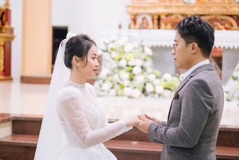 Đám cưới hai cô dâu, hai chú rể tại Nghệ An gây "bão": Hoàn thành tâm nguyện của bố