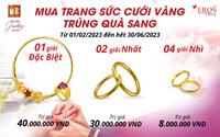 Tận hưởng cơ hội “mua trang sức cưới vàng trúng quà sang” đợt 2 từ Bảo Tín Minh Châu