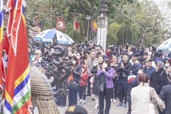 Nam Định: Đảm bảo an ninh trật tự tại Lễ khai ấn đền Trần