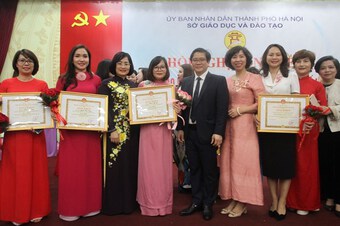 Hà Nội: 150 giáo viên tiểu học đoạt giải Giáo viên giỏi cấp thành phố