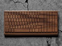 Xuất hiện bàn phím bằng gỗ tuyệt đẹp, giá gần 20 triệu đồng