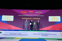 McDonald''s Việt Nam nhận giải Rồng Vàng lần thứ 5
