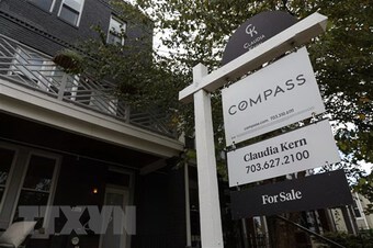 Doanh số bán nhà mới tại Mỹ tăng lên mức cao nhất trong 6 tháng