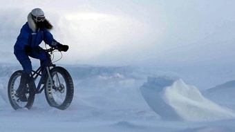 Người phụ nữ muốn thám hiểm xuyên Nam Cực bằng xe đạp