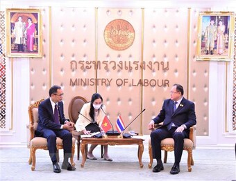 Việt Nam và Thái Lan thúc đẩy hợp tác lao động song phương
