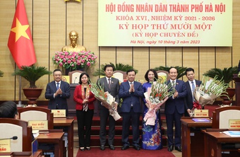 Hà Nội phân công lại nhiệm vụ lãnh đạo sau khi có thêm phó chủ tịch
