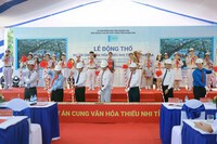 Khánh Hòa động thổ dự án Cung Văn hóa Thiếu nhi trên 544 tỷ đồng