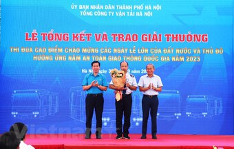 Chất lượng dịch vụ vận tải xe buýt Hà Nội ngày càng được cải thiện