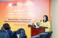 SHB tham gia tài trợ thương mại của IFC với hạn mức 75 triệu USD