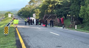 Mexico: Lật xe chở người di cư ở miền Nam làm 10 người thiệt mạng