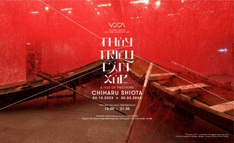 Triển lãm sắp đặt "Thủy triều cảm xúc" của nghệ sĩ Nhật Bản Chiharu Shiota tại Việt Nam: Trải nghiệm ấn tượng về thị giác