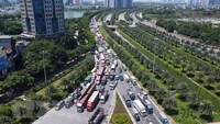 Hà Nội thông báo phân luồng giao thông qua Đại lộ Thăng Long