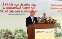 Vietjet hợp tác toàn diện với Lao Airlines, mở đường bay TP.HCM - Viêng Chăn