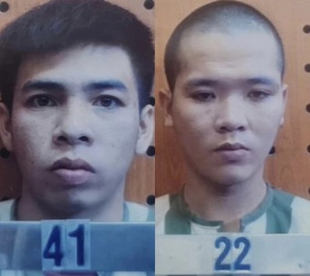 Đã bắt được 2 phạm nhân trốn trại cách biên giới Campuchia 1km
