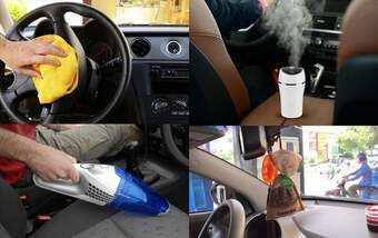 Mẹo tạo mùi thơm cho xe ô tô