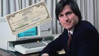 Bất ngờ với giá trị tấm séc ký tên của Steve Jobs