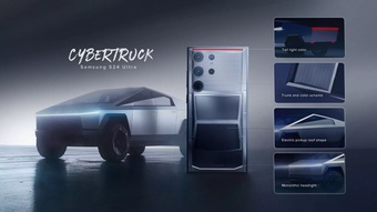 Lấy cảm hứng từ Tesla Cybertruck, điện thoại này có giá gần 9.000 USD