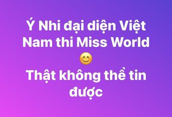 Cộng đồng mạng “dậy sóng” tranh cãi việc Hoa hậu Ý Nhi đại diện Việt Nam thi Miss World 2025