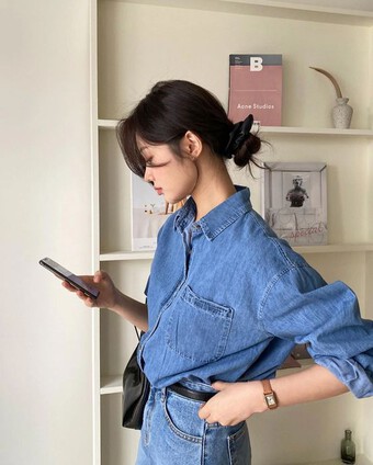 10 mẫu áo sơ mi gái Hàn "cưng" nhất: Sành điệu, thanh lịch, phối cùng quần jeans hay chân váy đều ăn ý