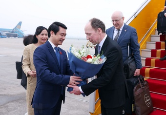 Chủ tịch Quốc hội Phần Lan đến Hà Nội, thăm chính thức Việt Nam