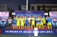 Bế mạc Cúp bóng đá Eximbank TP.HCM năm 2024: Eximbank TP.HCM bảo vệ thành công ngôi vô địch