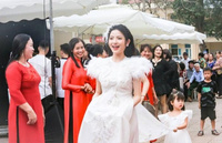Visual rạng rỡ cô dâu Chu Thanh Huyền ngày cưới, sẵn sàng chờ chàng rước về dinh