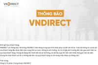 Động thái bất ngờ của VNDirect giữa lúc hệ thống bị ''đánh sập''