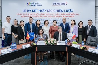 FPT Long Châu và Servier hợp tác thúc đẩy tuân thủ điều trị tại Việt Nam