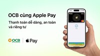 OCB giới thiệu Apple Pay đến Chủ thẻ Mastercard