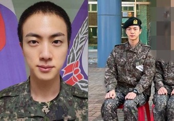 Nam thần quân đội xứ Hàn: Nam Joo Hyuk đô lên trông thấy, V - Jin (BTS) đẹp chấp cả cam thường