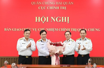 Đại tá Vũ Anh Tuấn làm Chủ nhiệm Chính trị Hải quân