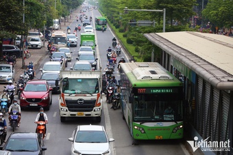 Hà Nội sẽ thay tuyến buýt nhanh bằng đường sắt đô thị