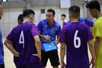Đội tuyển Futsal Việt Nam đã sẵn sàng cho trận ra quân gặp Myanmar